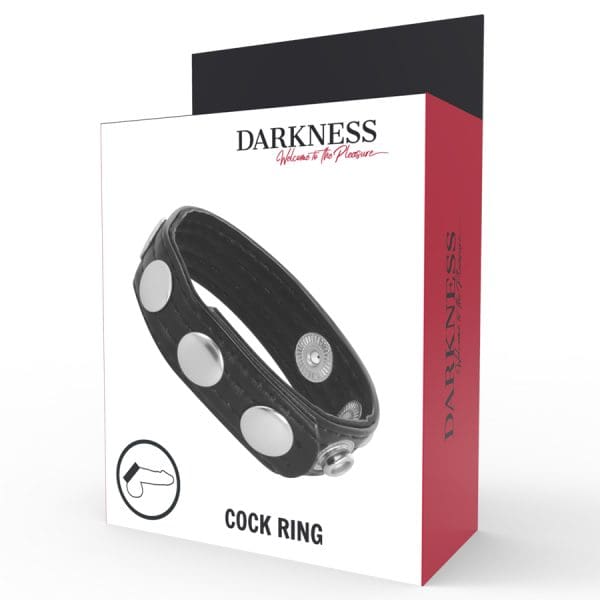 DARKNESS - LEATHER ERECTION RING 4